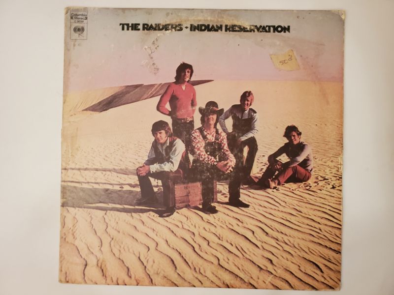 The Raiders Indian Reservation vinyl record